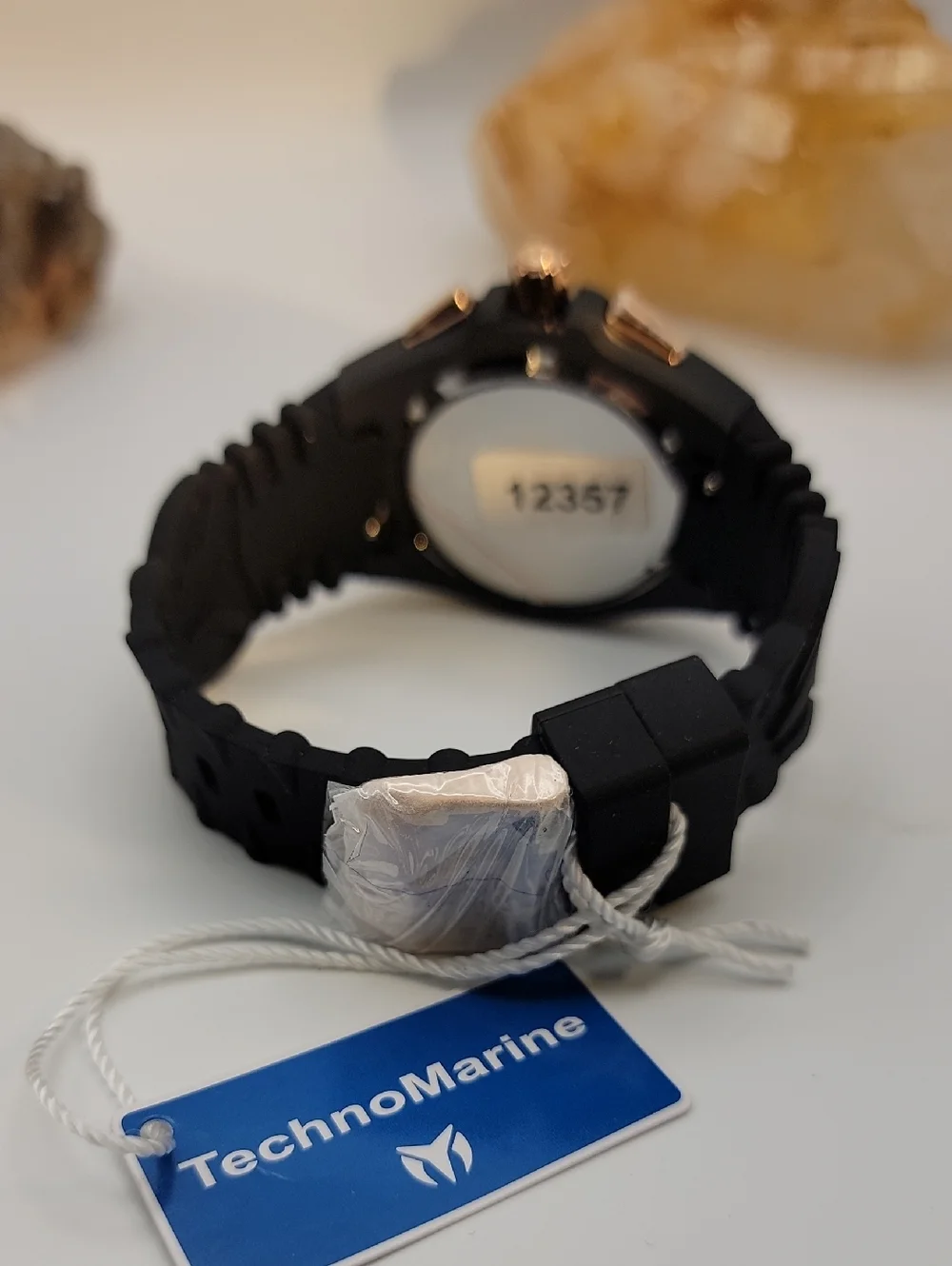 🪼 NWT TechnoMarine Cruise JellyFish Womens Watch 40mm Black Rose Gold TM-121200